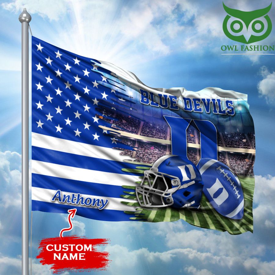 Duke Blue Devils Flag Large NCAA Custom name