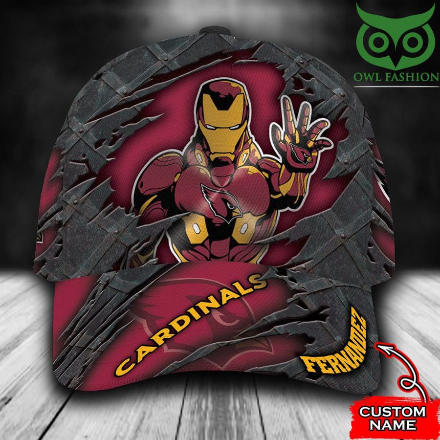 Arizona Cardinals Classic Cap Iron Man NFL Custom name