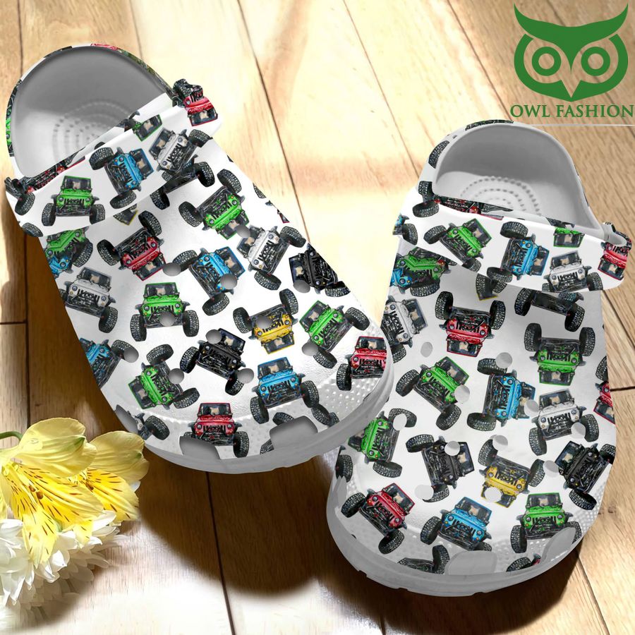 Jeep art collection crocs Slippers