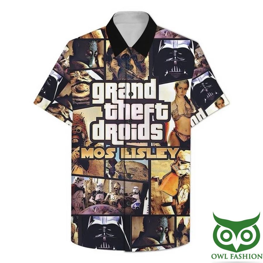 Grand Theft Droids Mos Eisley Star Wars Hawaiian Shirt