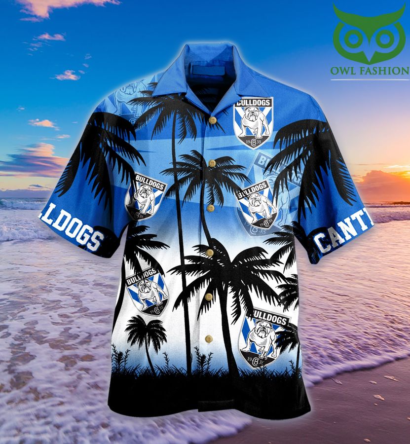 Canterbury-Bankstown Bulldogs Palm Hawaiian shirt