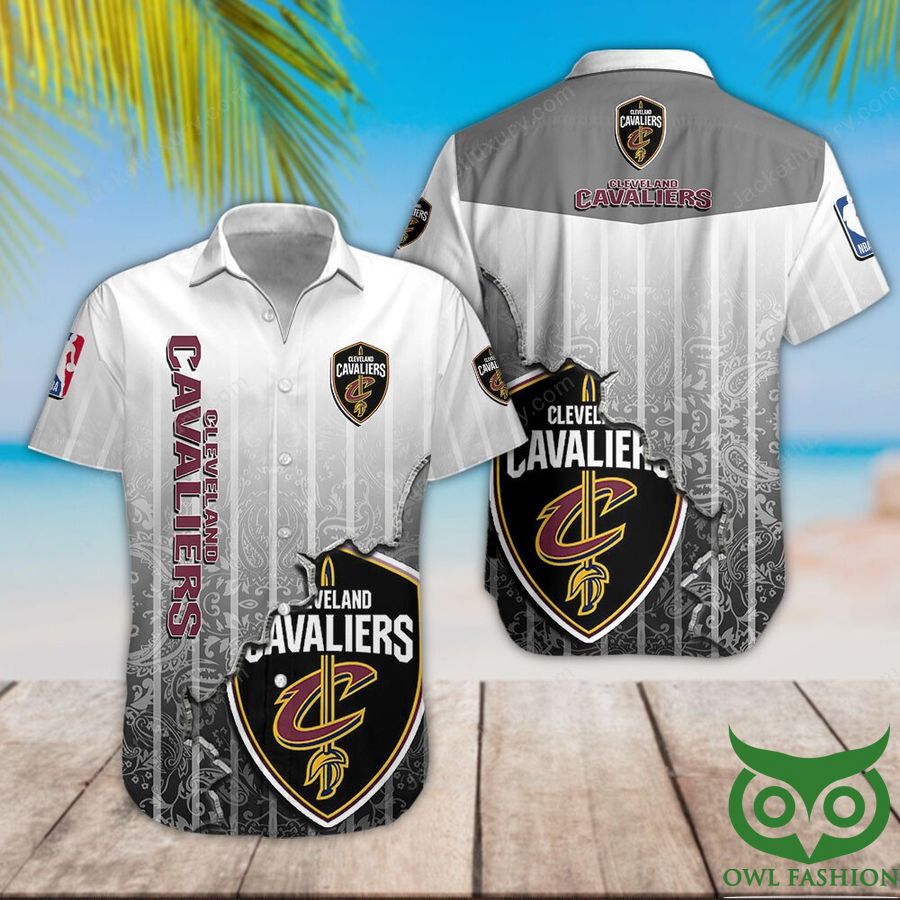 Cleveland Cavaliers Black Hawaiian Shirt