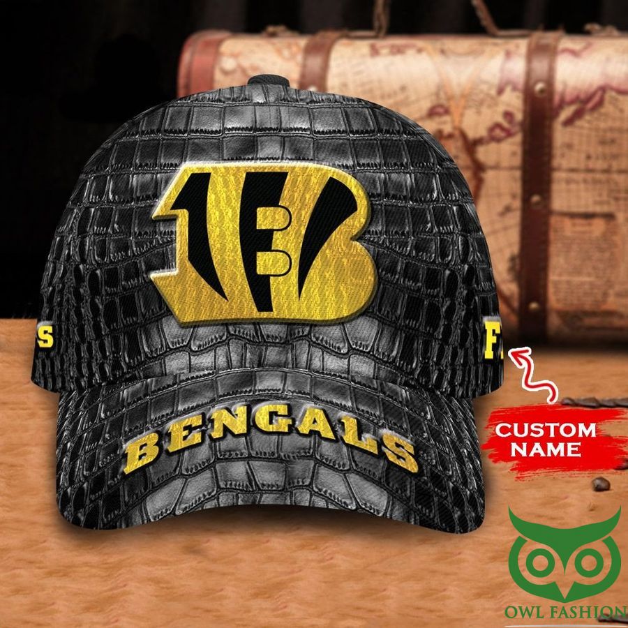Custom Name Cincinnati Bengals Printed Luxury NFL Classic Cap