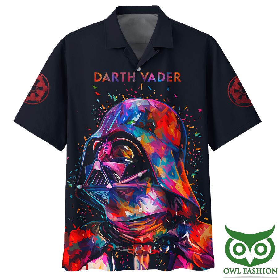 Darth Vader Star Wars Diamond Painting Hawaiian Shirt