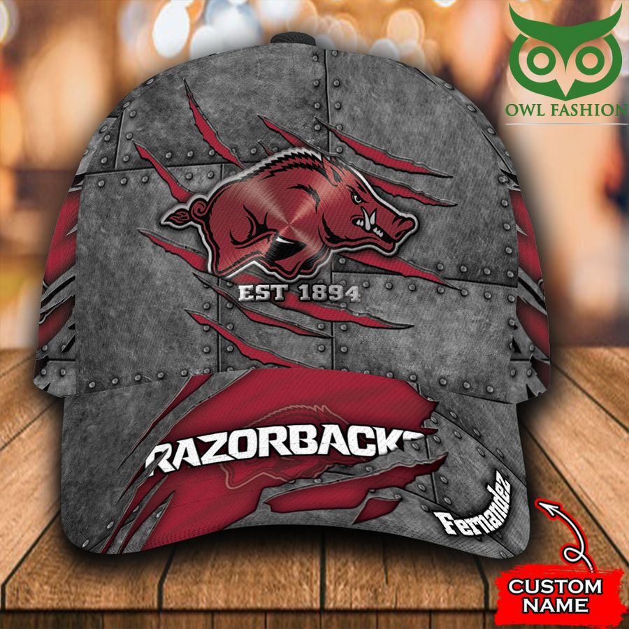 Arkansas Razorbacks Classic Cap Luxury NCAA Custom name