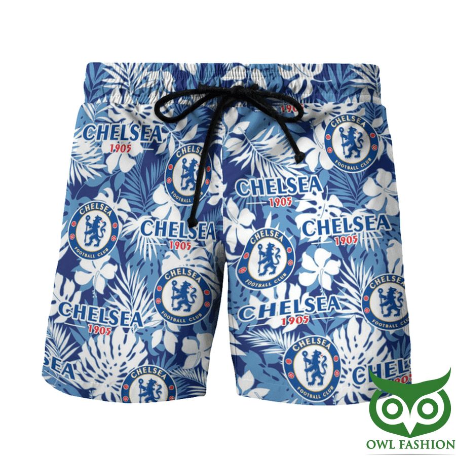 Chelsea 1905 White Blue 3D Short
