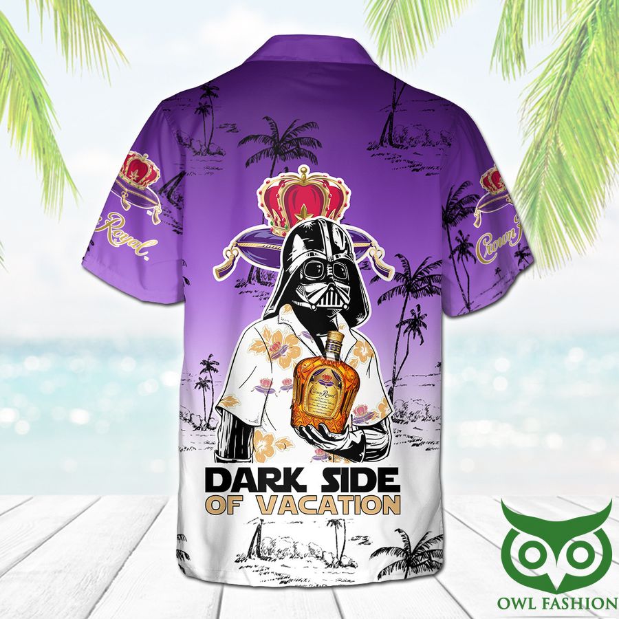 Crown Royal Star Wars Dark Side Of Vacation Hawaiian Shirt