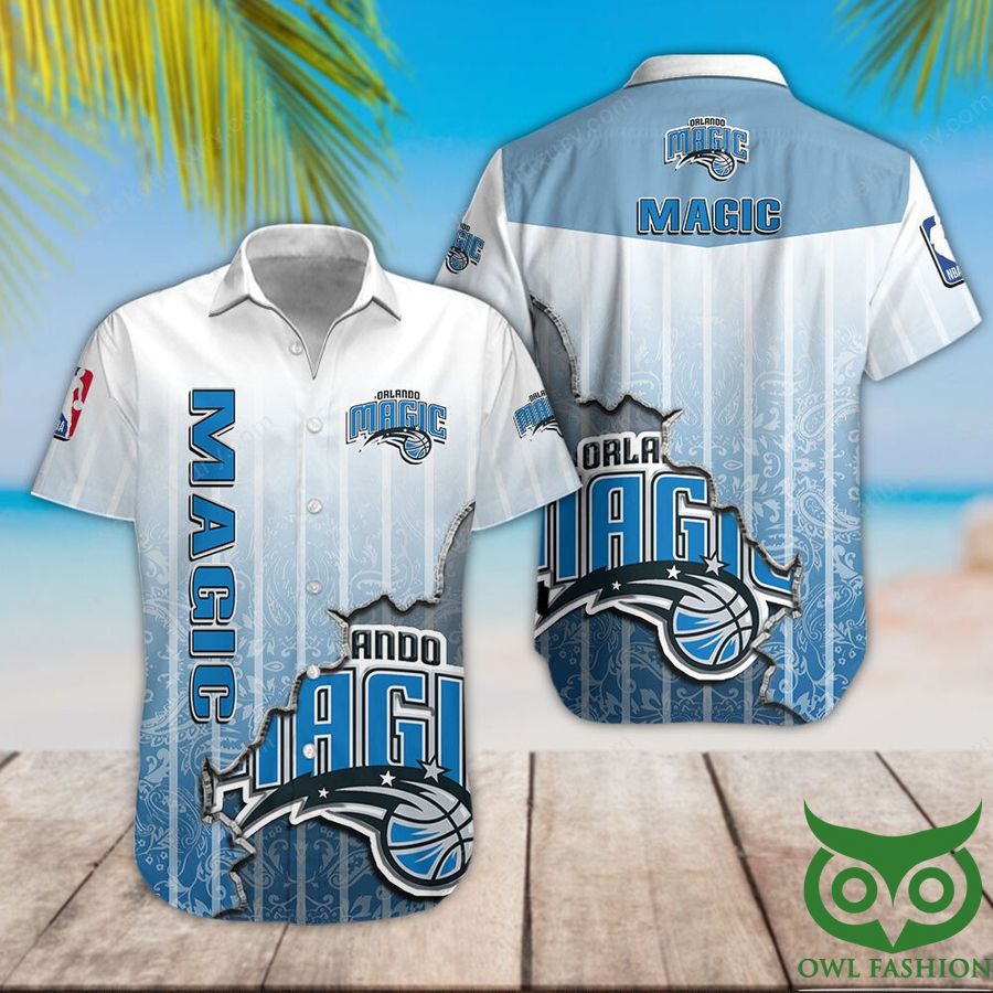 Orlando Magic Blue Hawaiian Shirt