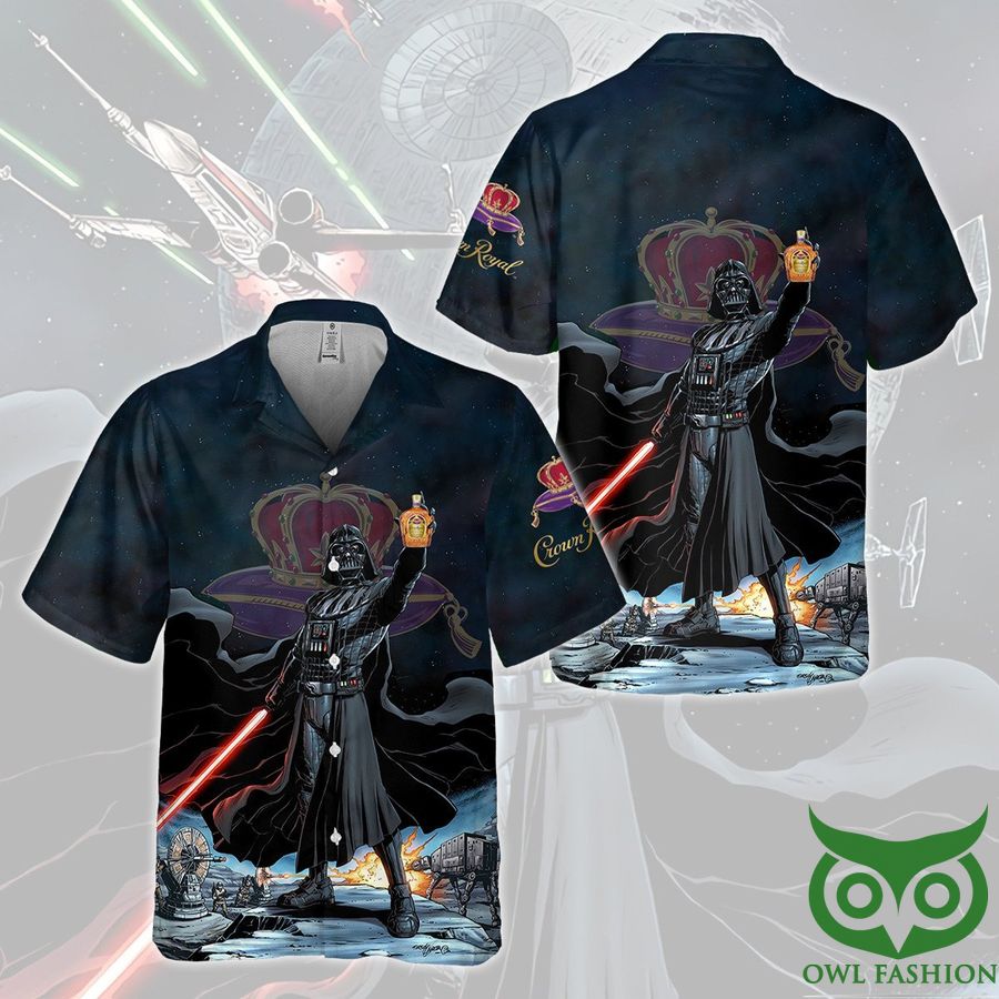 Crown Royal Star Wars Darth Vader Hawaiian Shirt