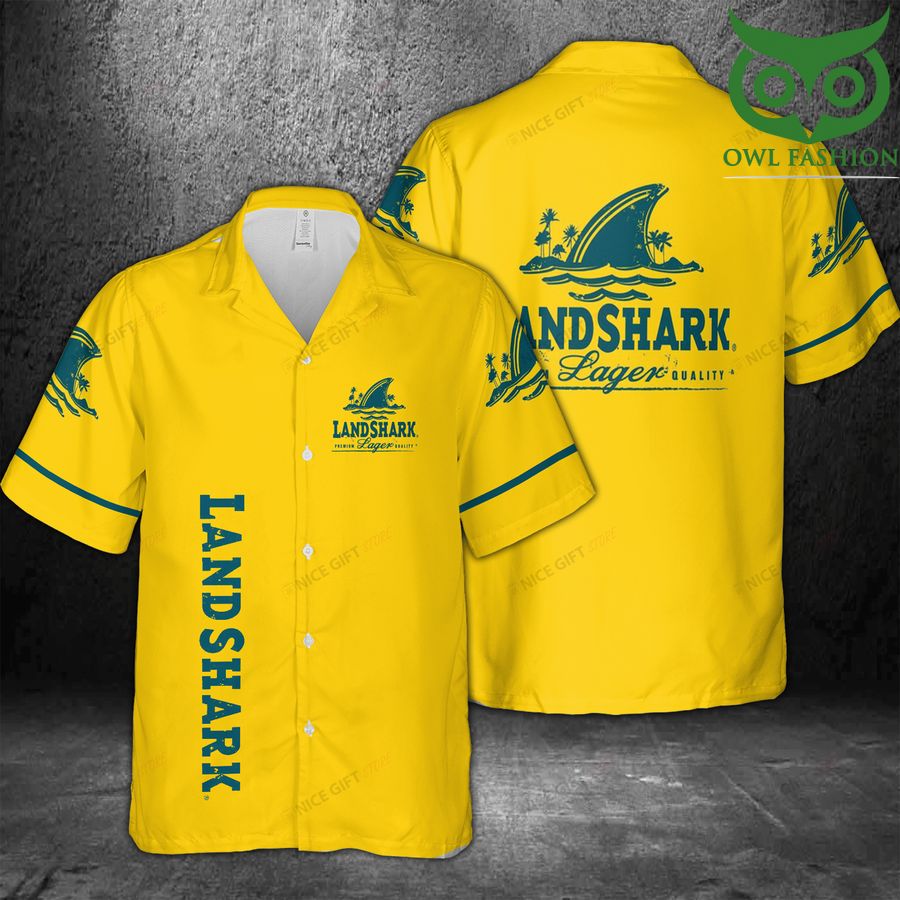 Landshark Lager Hawaii 3D Shirt