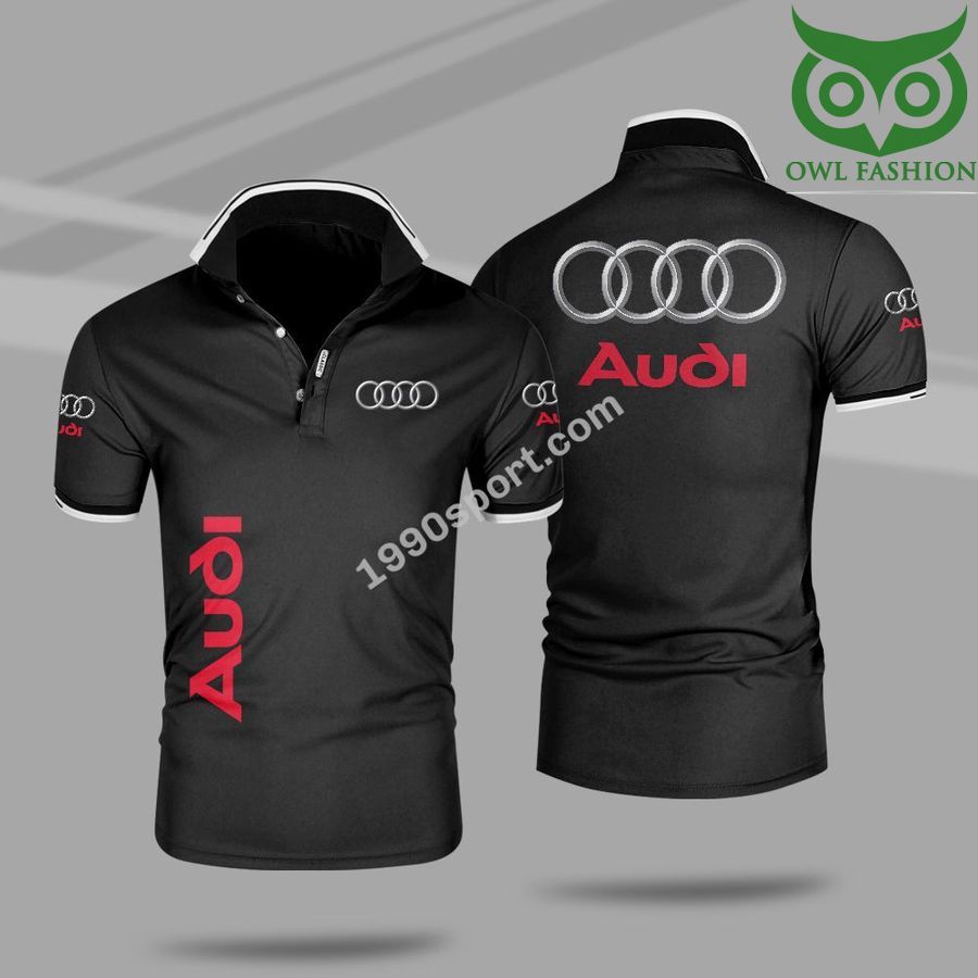 Audi brand logo classic style 3D Polo shirt 