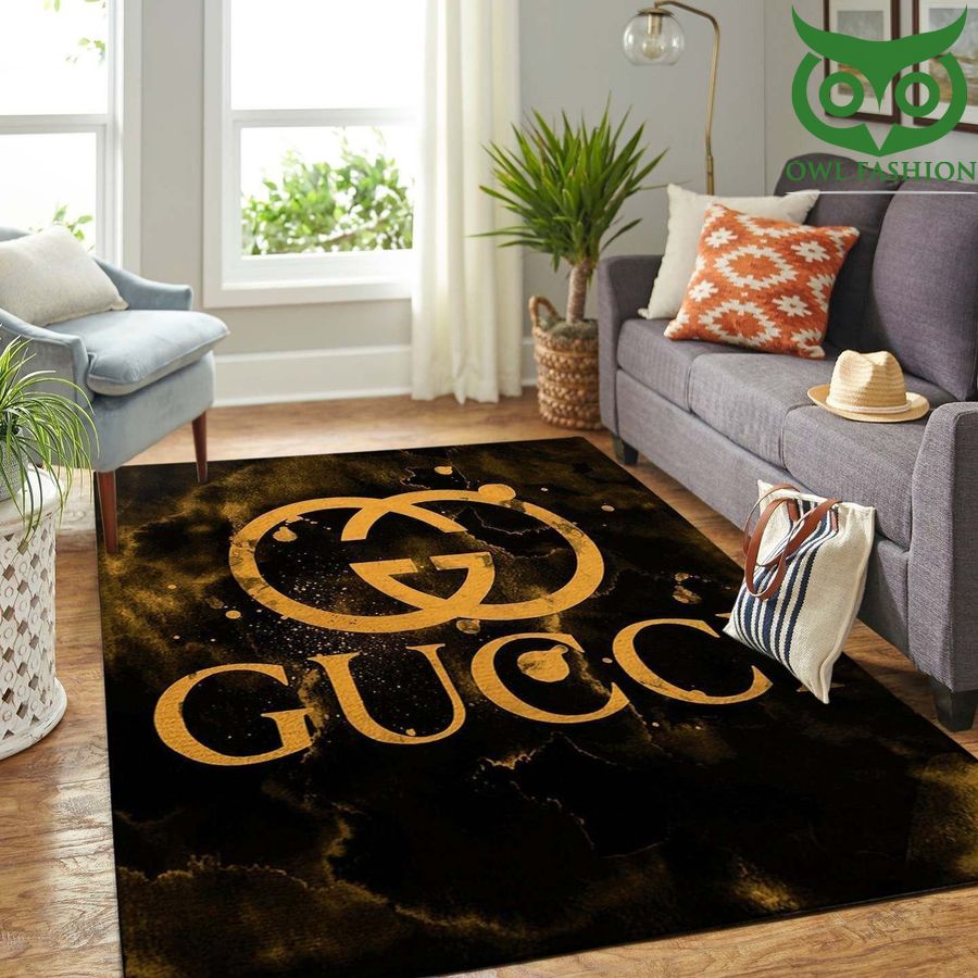 Gucci Area Rug floral luxury pattern Floor Home Decor