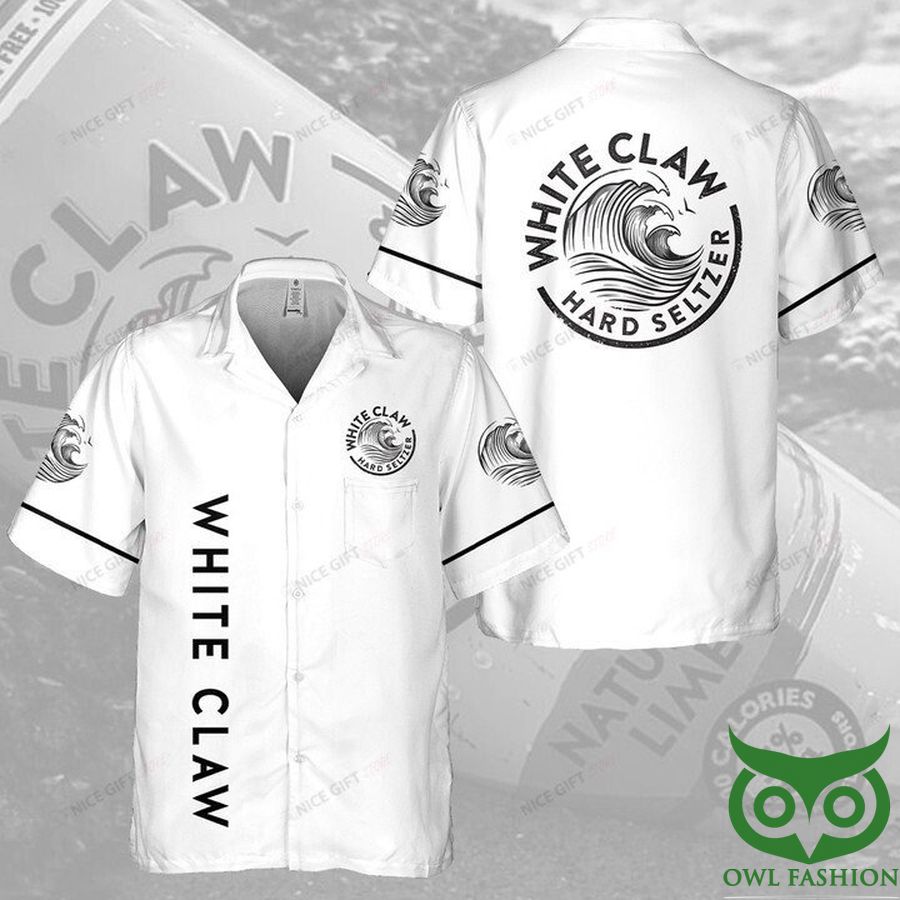 White Claw Hard Seltzer Hawaiian Shirt