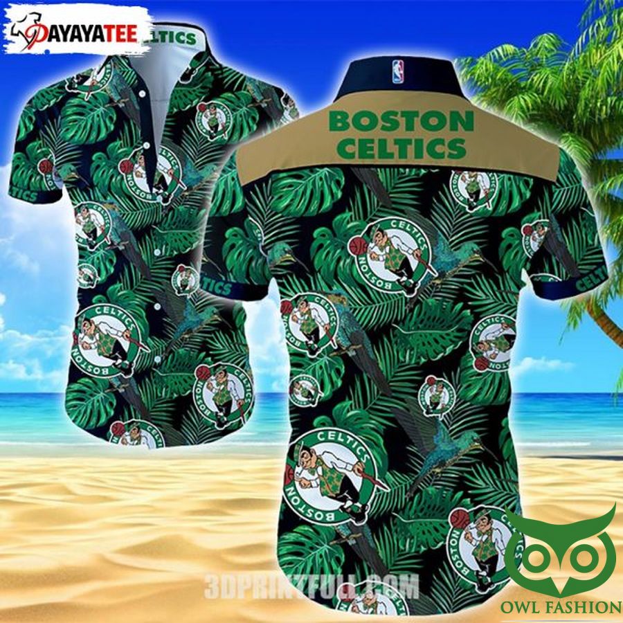 Boston Celtics 2022 Eastern Conference Champions Tropical Hawaiian Shirt