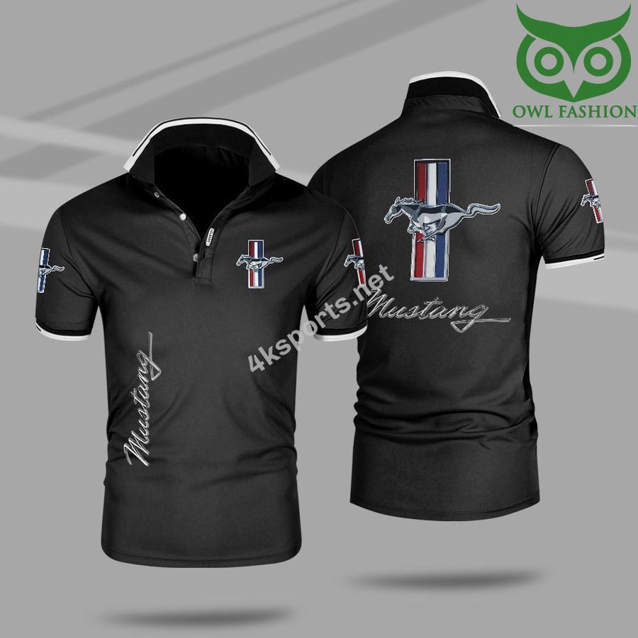 Ford Mustang brand logo classic style 3D Polo shirt 