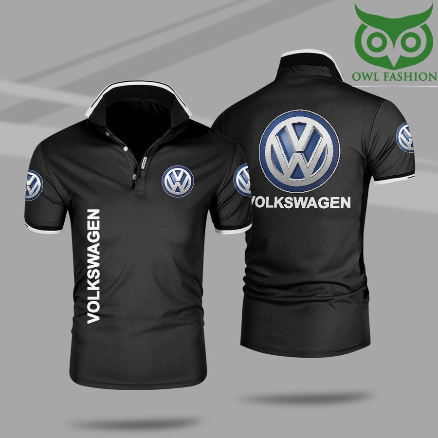 Volkswagen brand logo classic style 3D Polo shirt 