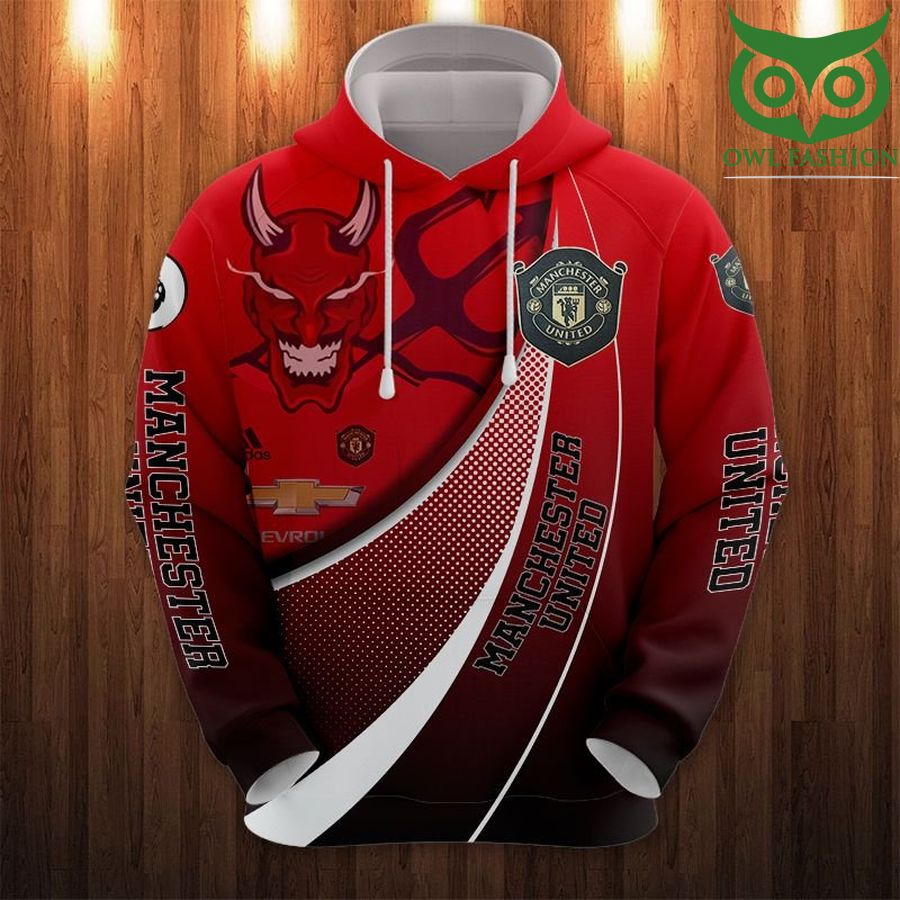 103 Manchester United red devil full printed 3D Shirt