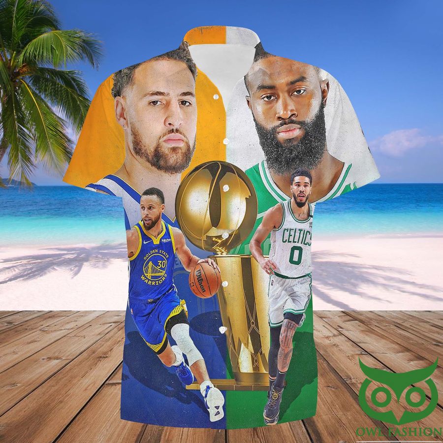 The 2022 NBA Finals Golden State Warriors vs Boston Celtics Hawaiian Shirt