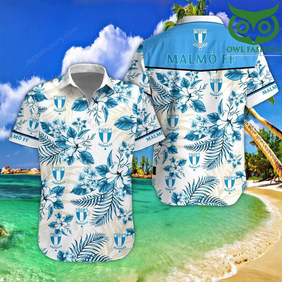 Malmo FF floral cool tropical Hawaiian shirt short sleeves