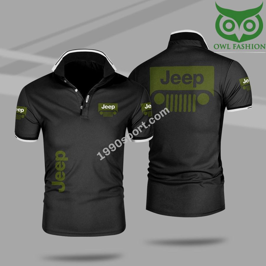 Jeep brand logo classic style 3D Polo shirt 