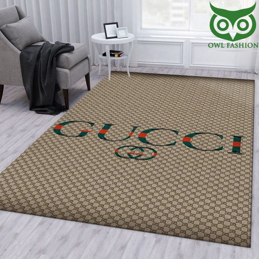Gucci Area Rug signature unique logo Floor Home Decor