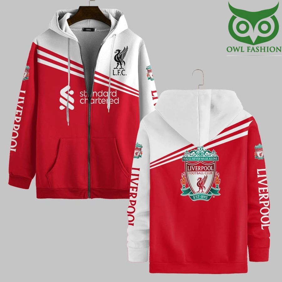 Liverpool FC standard 3D Full Printing Hawaiian Shirt Tshirt Hoodie