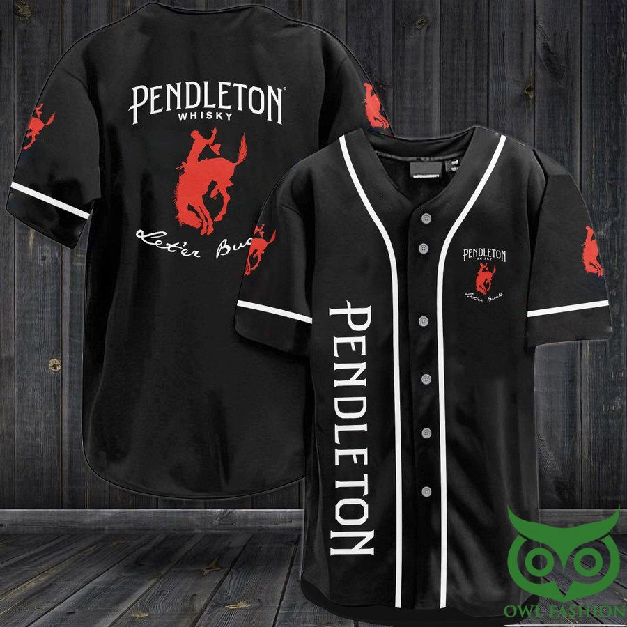 Pendleton Whiskey Baseball Jersey Shirt