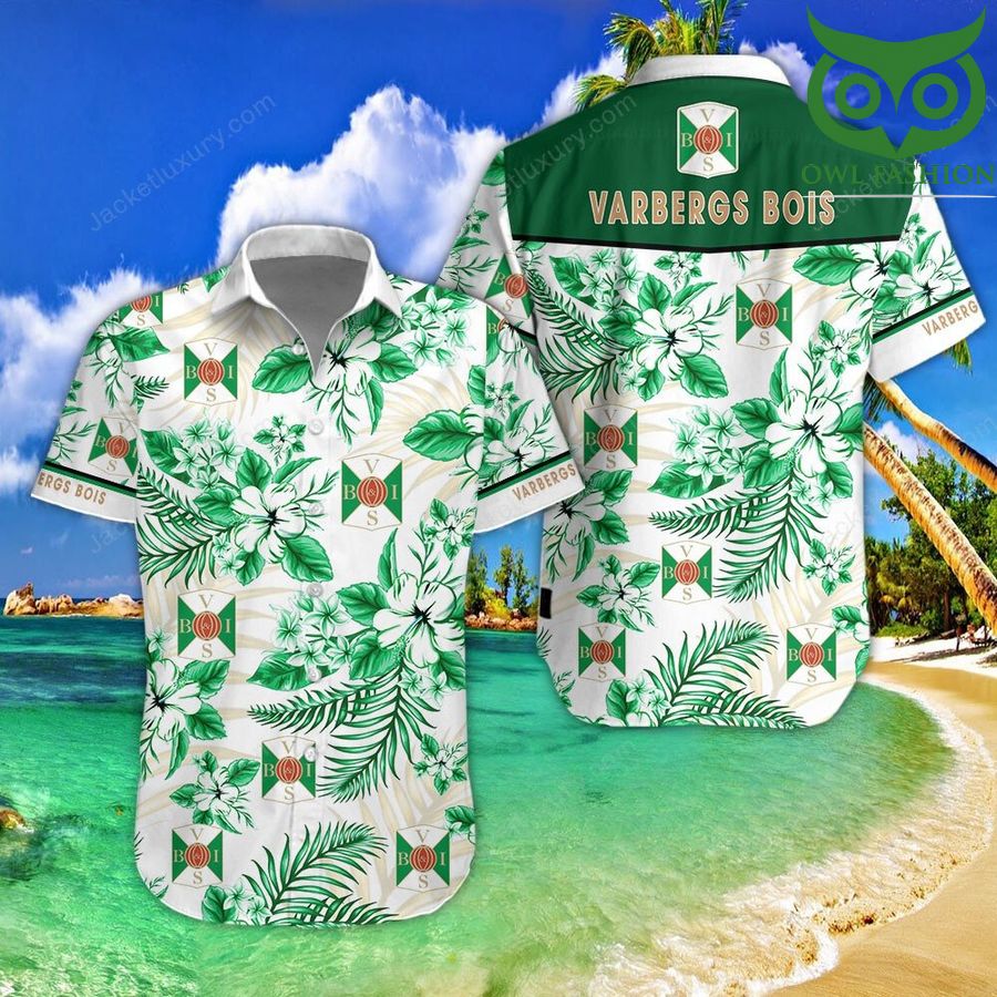 Varbergs BoIS floral cool tropical Hawaiian shirt short sleeves