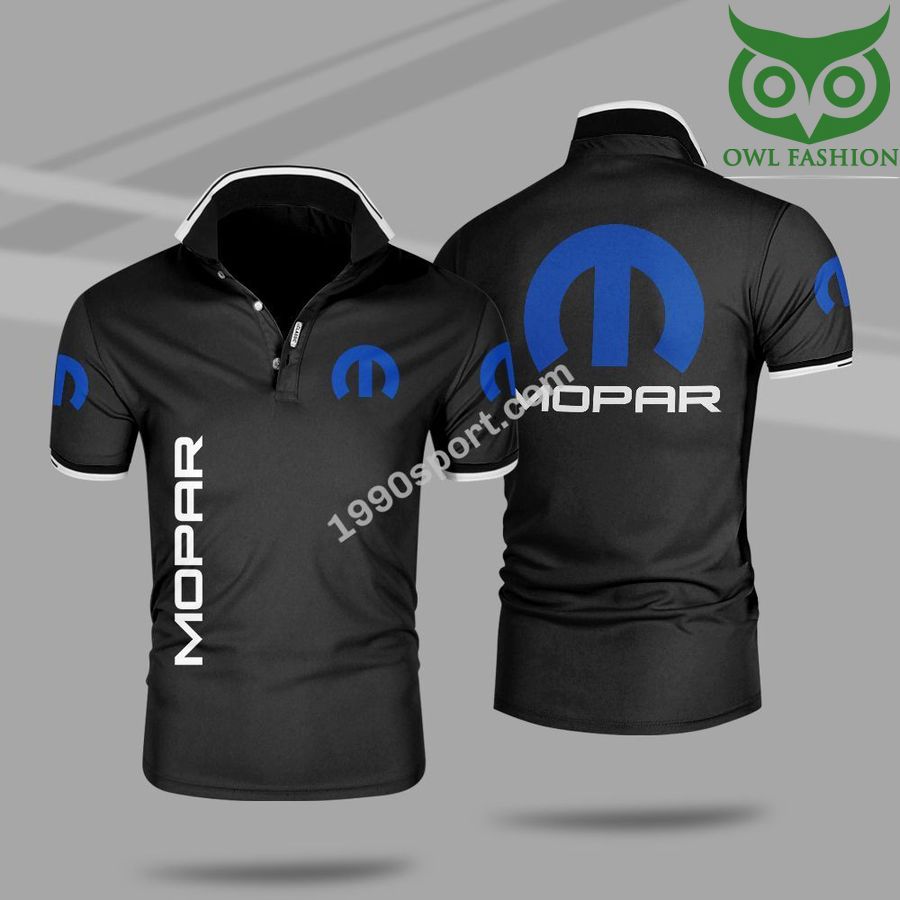 Mopar brand logo classic style 3D Polo shirt 