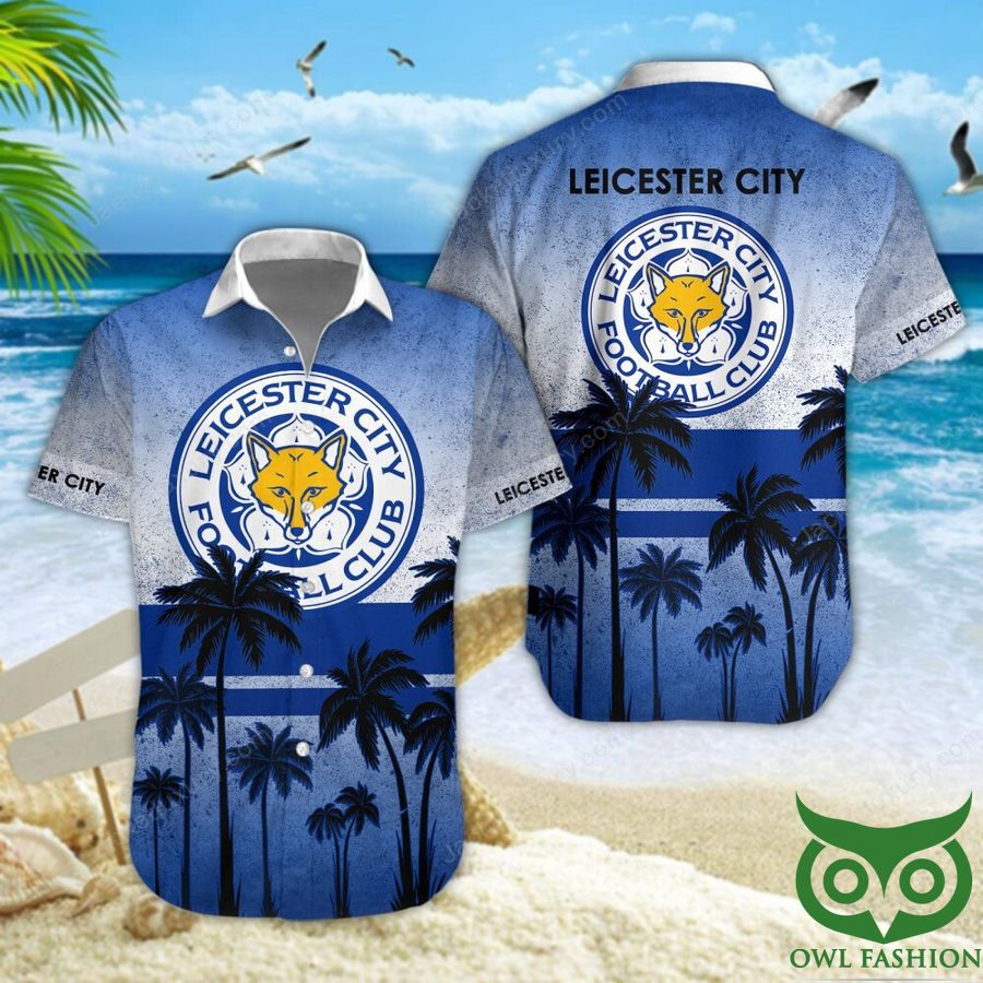 Leicester City F.C Logo Coconut Blue 3D Shirt