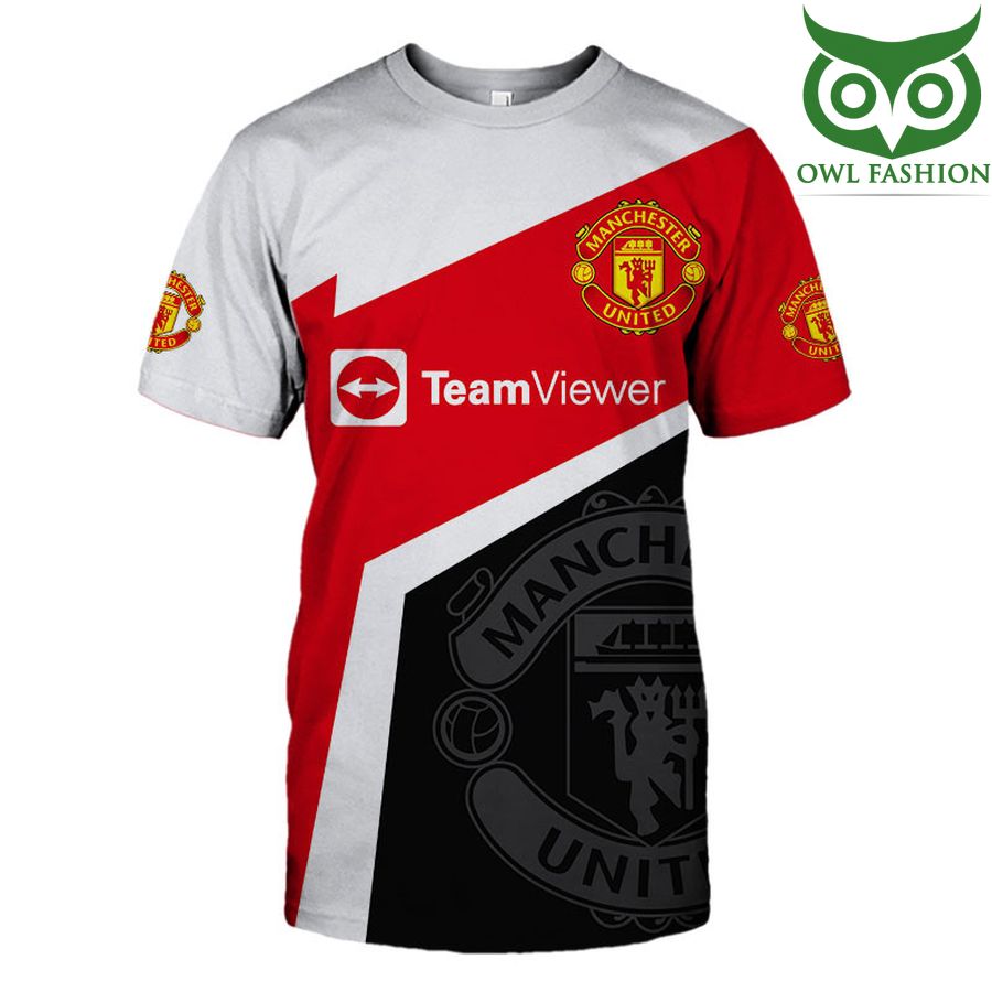 256 Manchester United FC 3D Full Printing Hawaiian Shirt Tshirt Hoodie