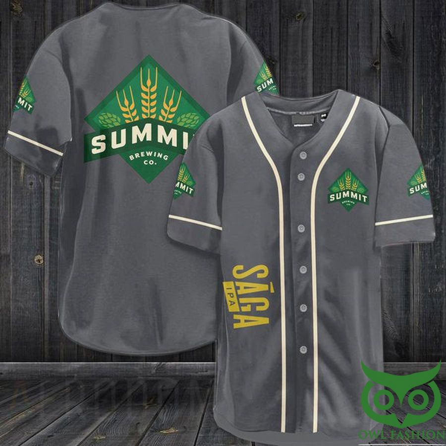 Vintage Summit Saga IPA Beer Baseball Jersey