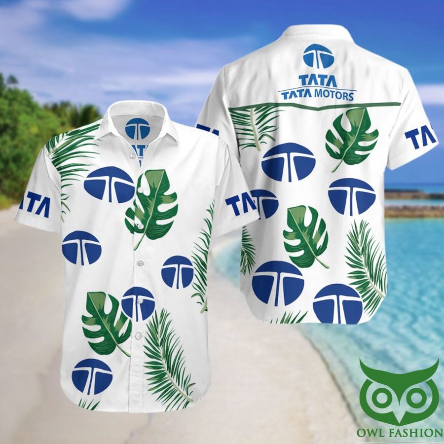 Tata Motors Summer Short Sleeve Hawaiian Beach Shirt