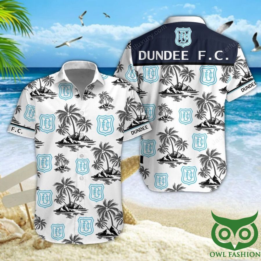Dundee F.C. Coconut Island Hawaiian Shirt