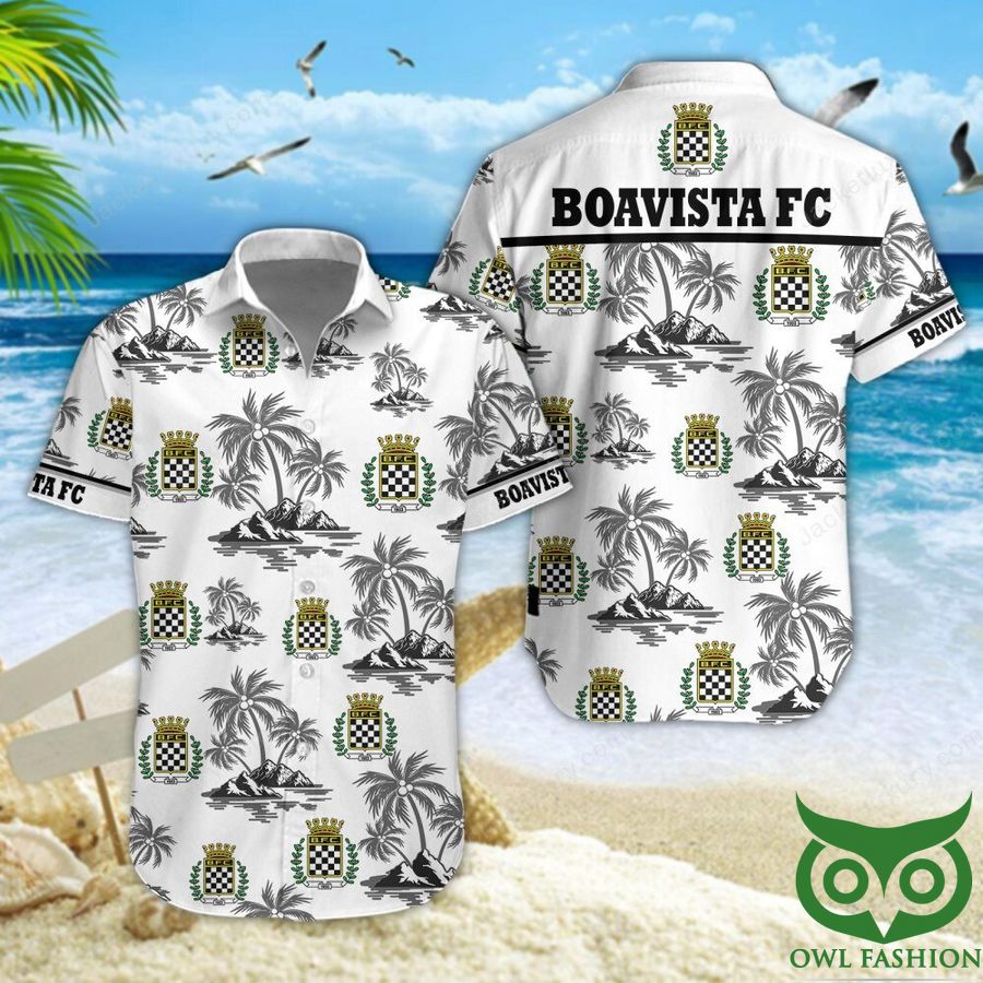 Boavista Futebol Clube Gray Island Hawaiian Shirt