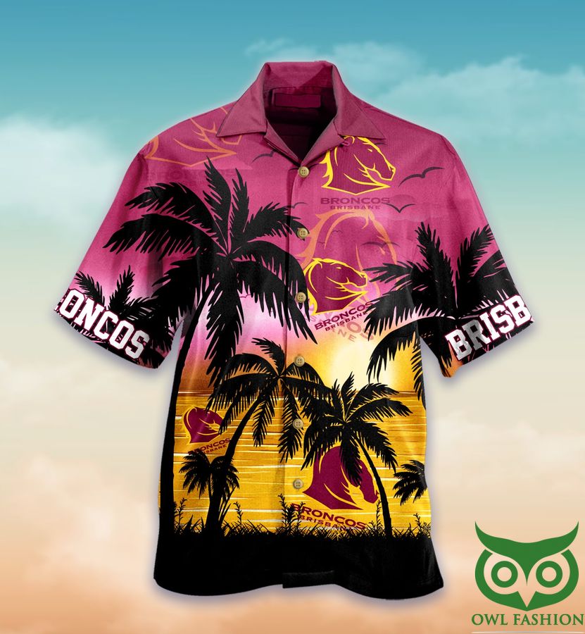 Brisbane Sunset Hawaiian Shirt