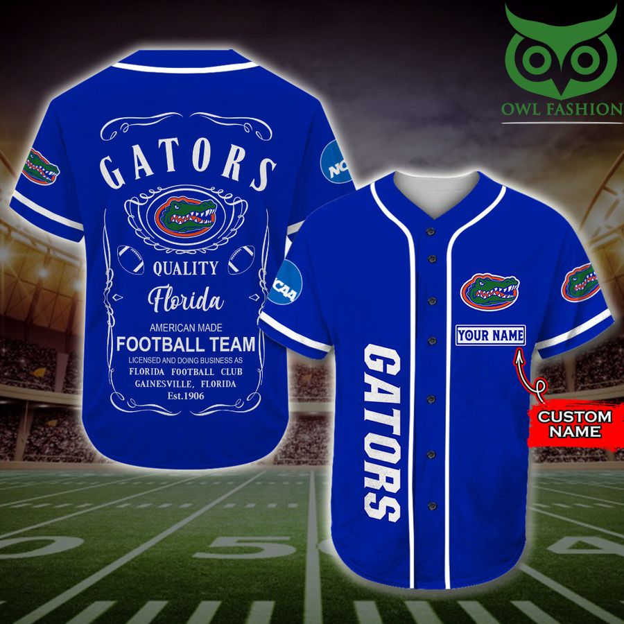 Florida Gators Baseball Jersey Jack Daniel NCAA Custom Name 