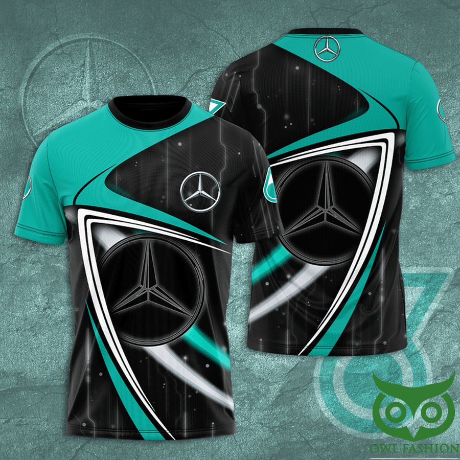 Mercedes Luxury Car Brand 3D t shirt