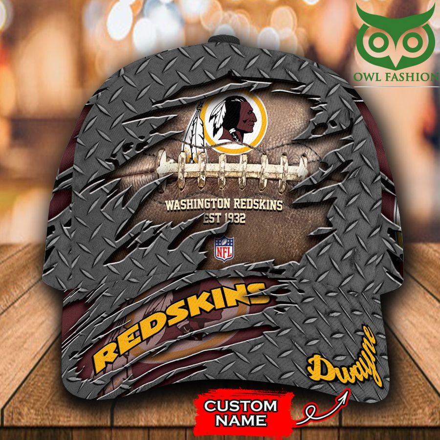 Washington Redskins Classic Cap Luxury NFL Custom name football fans
