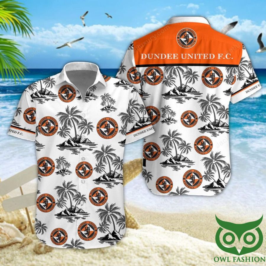 31 Dundee United F.C. Coconut Island Hawaiian Shirt