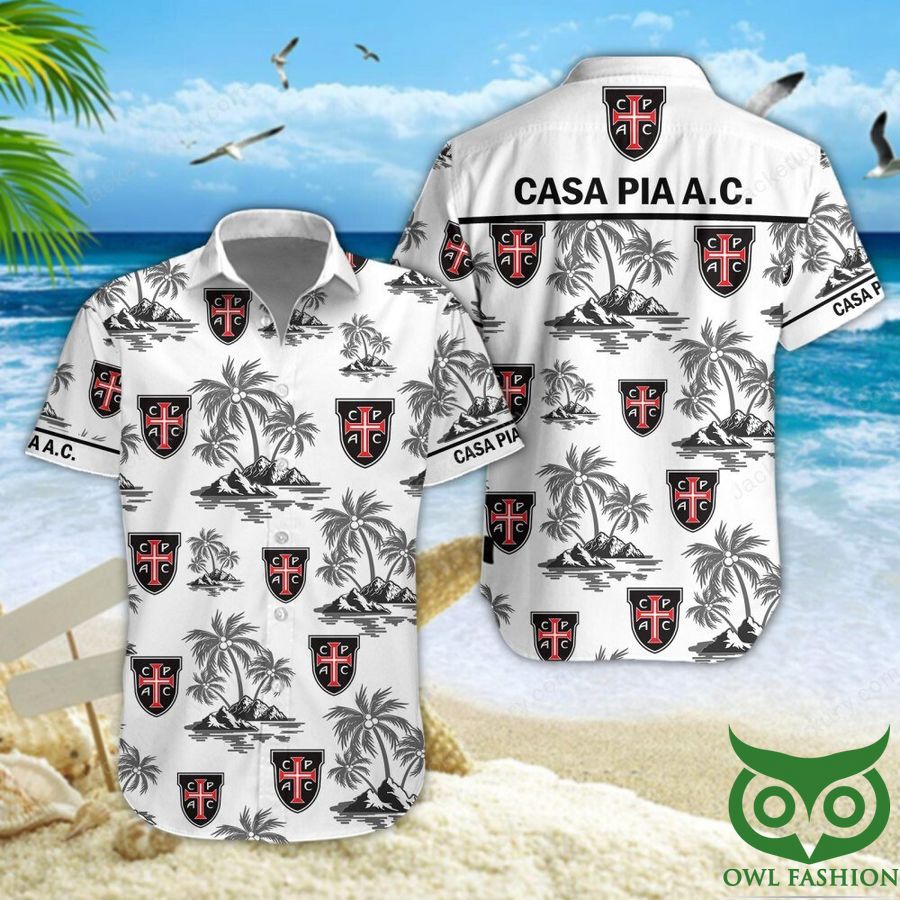 80 Casa Pia A.C Gray Island Hawaiian Shirt