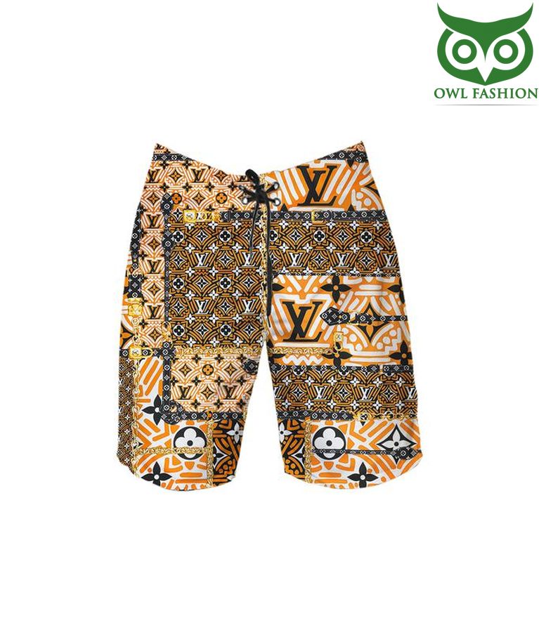 Lv Flip Flops And Combo Hawaii Shirt Shorts Vu01624 Vu01626