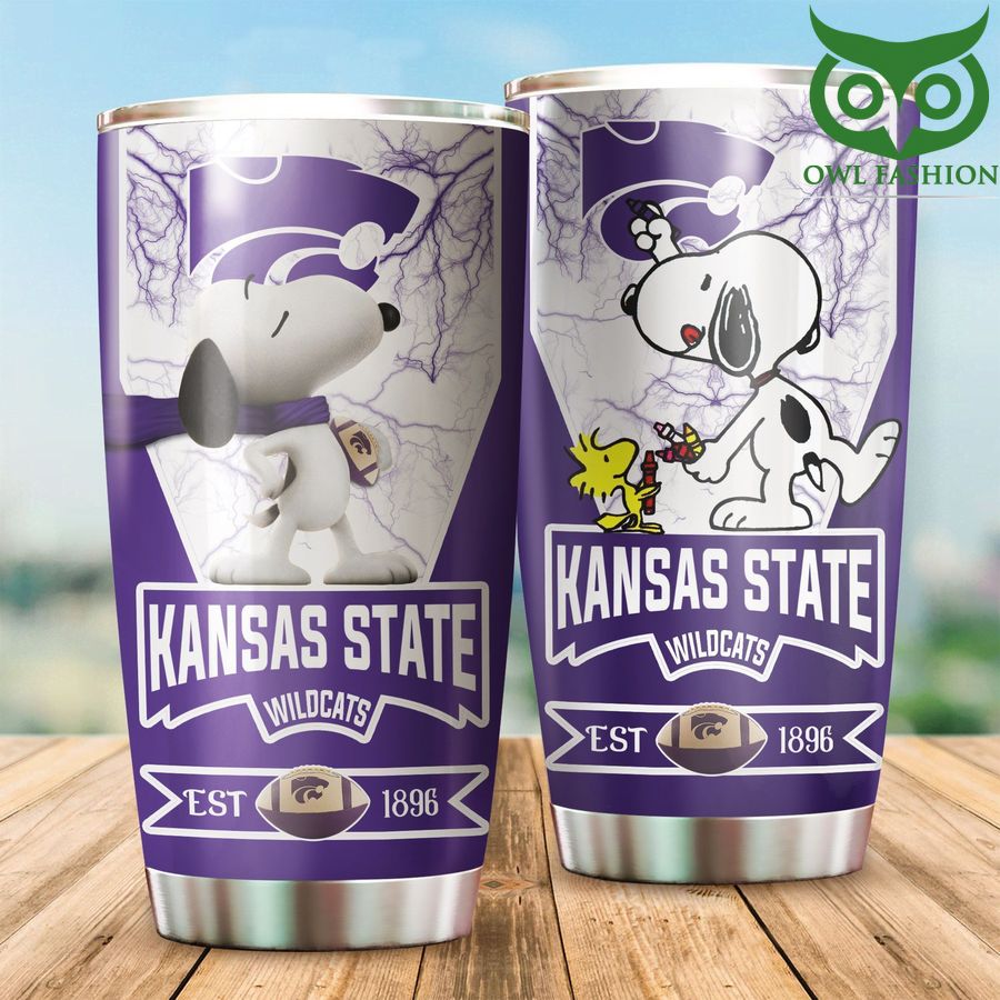 74 Kansas State Wildcats Tumbler cup