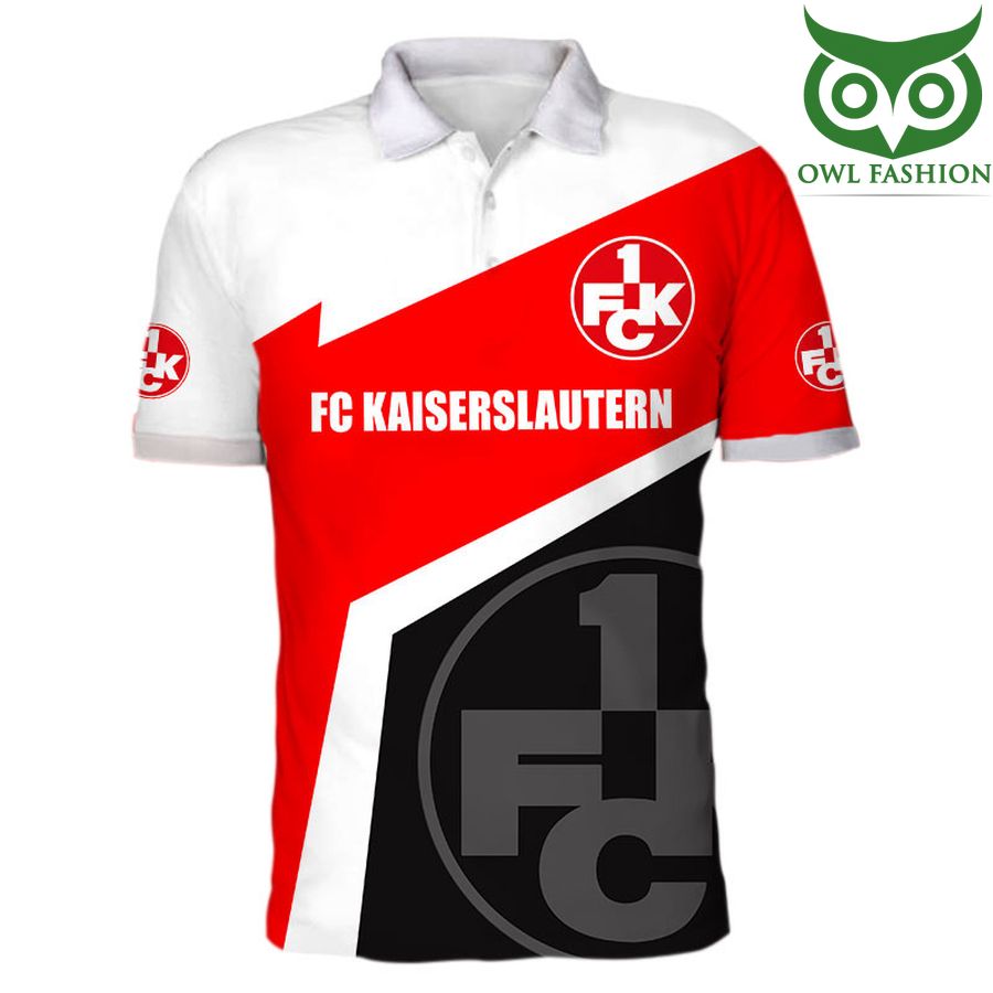 172 FC Kaiserslautern red white 3D Full Printing Hawaiian Shirt Tshirt Hoodie