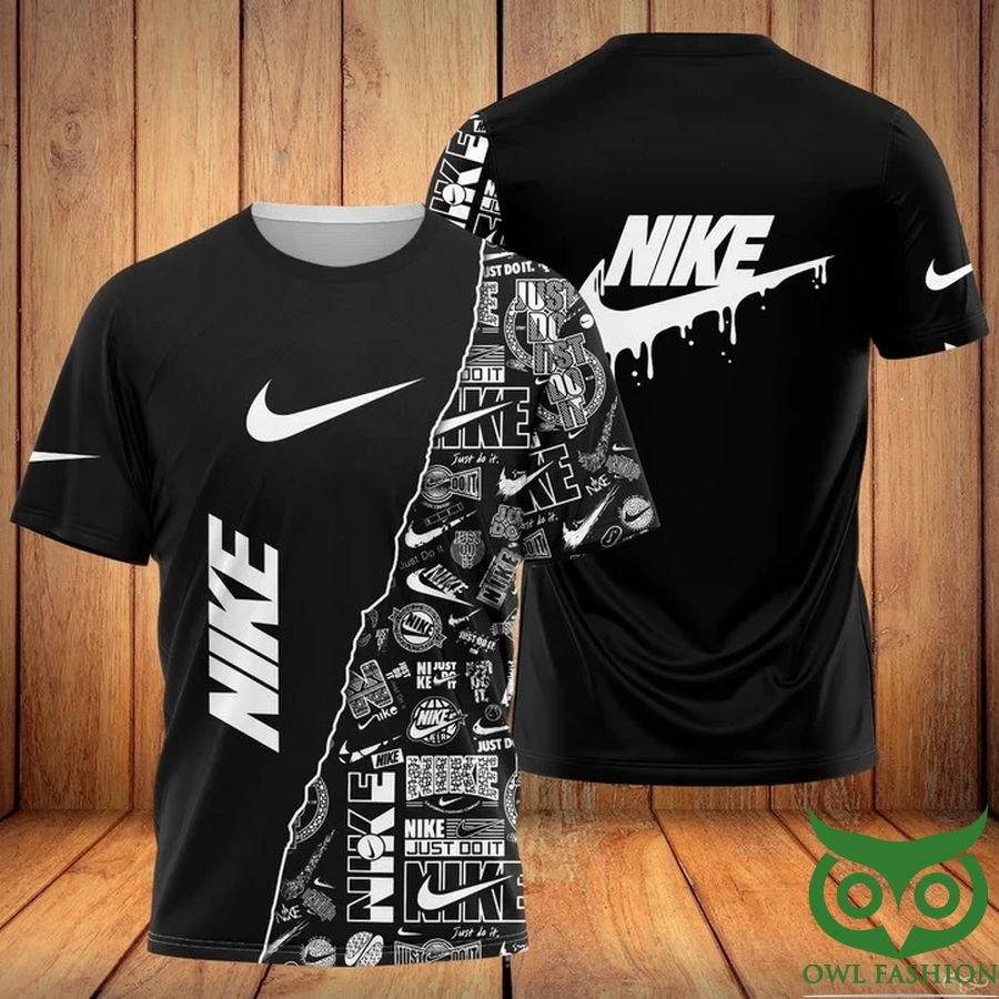 2 Luxury Nike Brand Symbols 3D T shirt