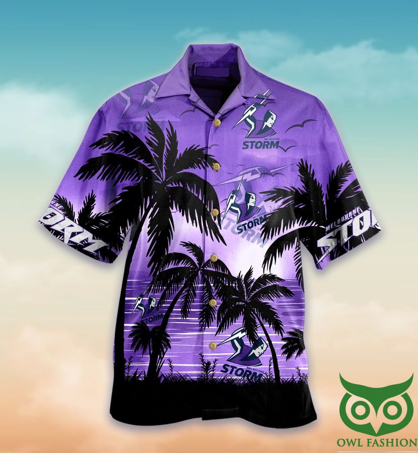 60 Melbourne Sunset Hawaiian Shirt