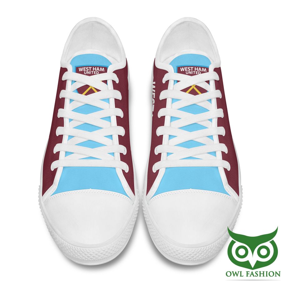 59 Personalized Name West Ham Low Top Shoes