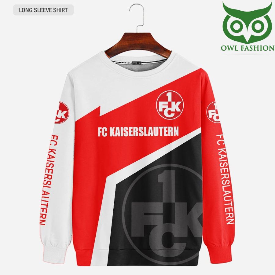 168 FC Kaiserslautern red white 3D Full Printing Hawaiian Shirt Tshirt Hoodie