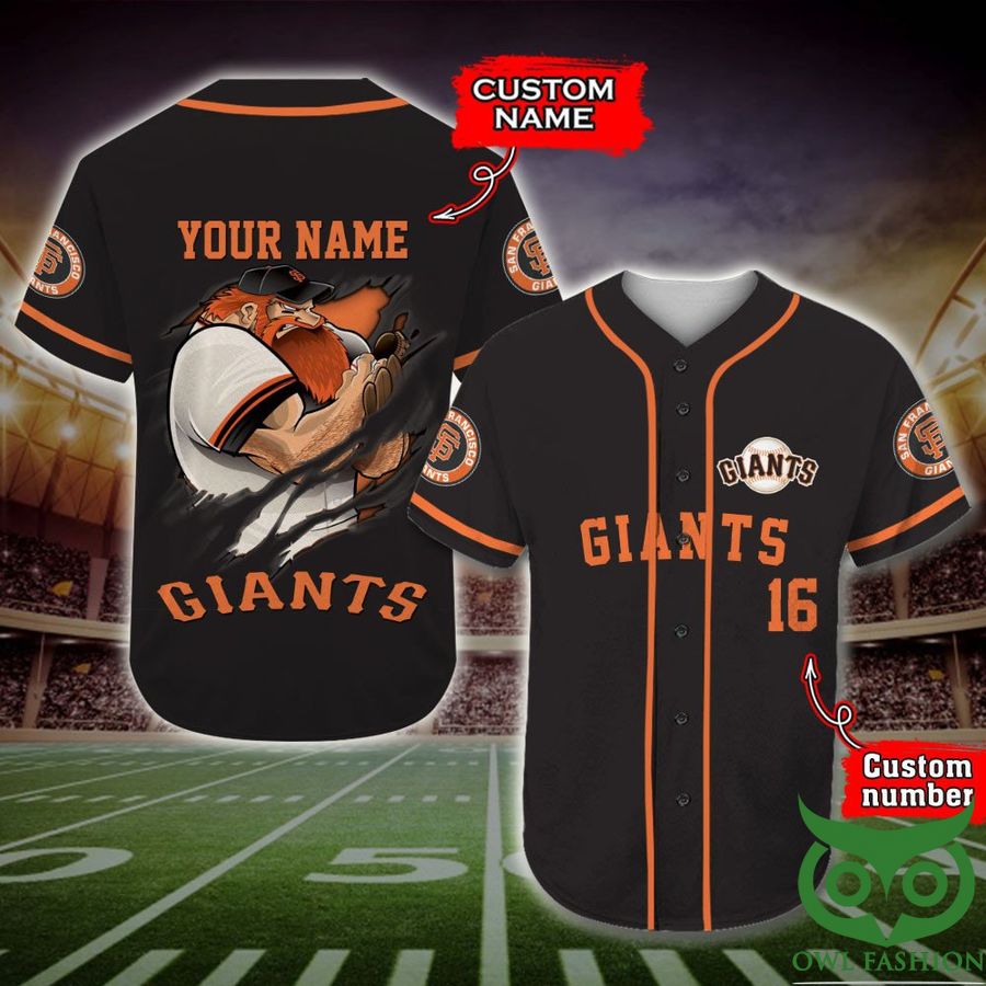 18 San Francisco Giants Baseball Jersey MLB Custom Name Number