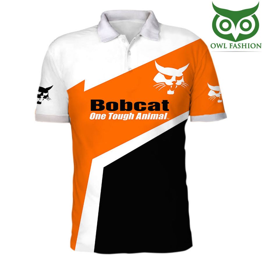 128 Bobcat tough animal mandarine 3D Full Printing Hawaiian Shirt Tshirt Hoodie